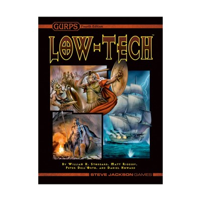 SJG GURPS 4th Ed Low-Tech VG+/NM