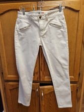 NWOT White Skinny Jeans By CABI Sz 6. Washed Once To Shrink, But They Didnt.