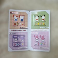 Sanrio Characters Stickers Vol.3 Plastic Model Design Seals Set New