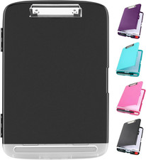 Clipboard with StorageHeavy Duty Clip Boards 8.5X11 with 2 Storage Case