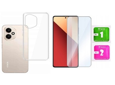 Für Honor 400 5G - Etui Hülle Cover Case Handy Tasche + 9H Displayschutzglas