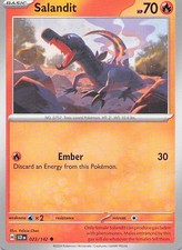 Pokemon Card - Salandit - (023/142 - Stellar Crown)
