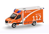 "Herpa 098953 Mb Sprinter '18 Rtw \"Berliner Feuerwehr\" 1:87 Spur H0"