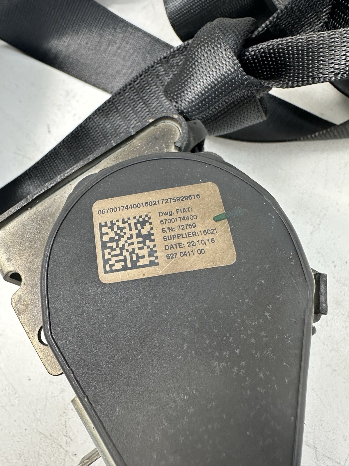 Maserati Ghibli 2014-2024 REAR Seat belt