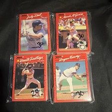 114 Card Lot - 1990 Donruss MLB Baseball Trading Card Lot