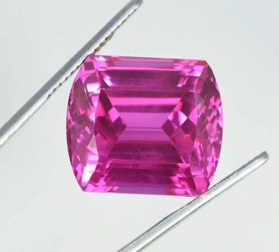 Awesome Pink Sapphire Fancy Cut 11-13 Ct Natural Loose Gemstone EGL Certified