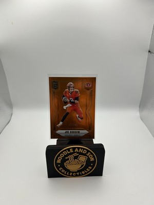 2025 Panini Donruss Elite Joe Burrow Orange Color Match 167/199 #81