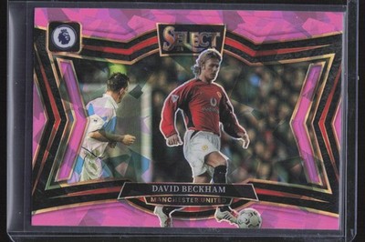David Beckham 2024-25 Panini Select Premier League Pink Ice | eBay