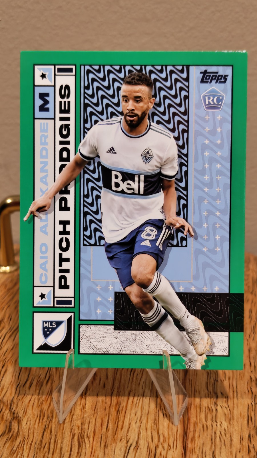 2022 Topps MLS - Pitch Prodigies Caio Alexandre #16 Green /75 (RC)