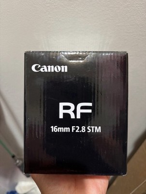 Canon RF16mm f2.8 STM