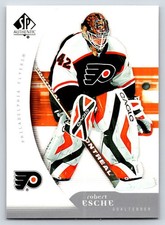 #76 Robert Esche, Philadelphia Flyers 2005-06 SP Authentic Base