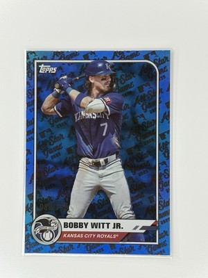 2025 Topps All-Star Game Bobby Witt Jr. #30 Blue Foil /150 Kansas City Royals