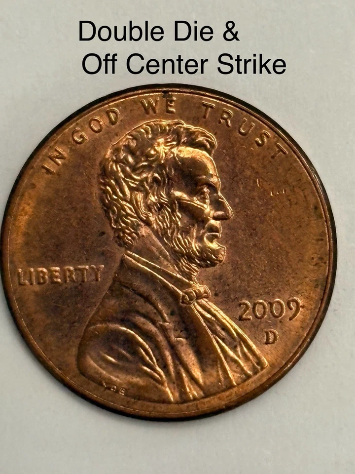 Centavo Lincoln Bicentenario 2009 D Vida Profesional Variedad Errores (Ver Fotos) Foto 2 de 4