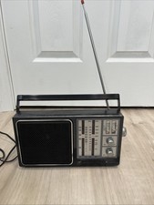 Vintage GE TV SOUND General Electric 4 Band Receiver TV/WB/AM/FM Radio 7-2945A