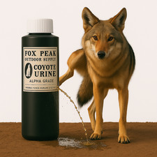 (4 oz)Coyote Urine 100% pure quality coyote urine trapping traps snares New sale