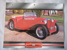 MG TC Dream Cars Card