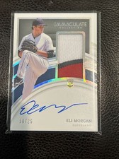 2022 Panini Immaculate Holo Silver /25 Eli Morgan #149 RPA Rookie Patch Auto RC