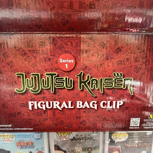 Jujutsu Kaisen 3 D Foam Figural Bag Clip Blind Bag 24pcs W Display Box 