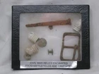 Civil War Relics Excavated from Battlefields & Campsites antique buckle parts