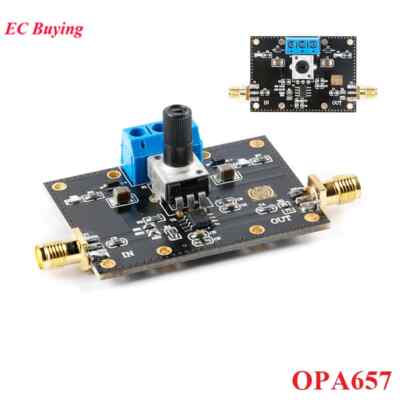 OPA657 Broadband Signal Amplifier Module with Low Bias Current Low Noise 1.6GHz