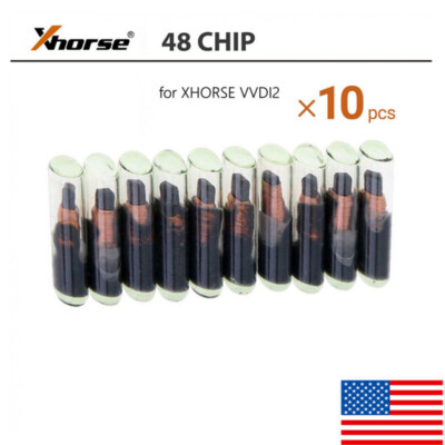 10Pcs/lot ID48 Chip For XHORSE VVDI2 48 Transponder Copier Car Key Chip US STOCK