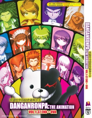 DANGANRONPA: THE ANIMATION VOL.1-37 END + OVA DVD ANIME ENGLISCH SYNCHRONISIE...