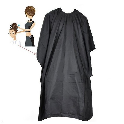Professional Hair Cutting Capes Salon Barber Apron Hairdressing Cloth Gown Black - Bild 12 von 14