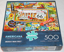 Buffalo Americana Collection America's Main Street 500 Piece Puzzle Made in USA