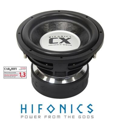 HIFONICS CX-12D2 30 cm (12'') SPL COLOSSUS Subwoofer 8000 Watt Power