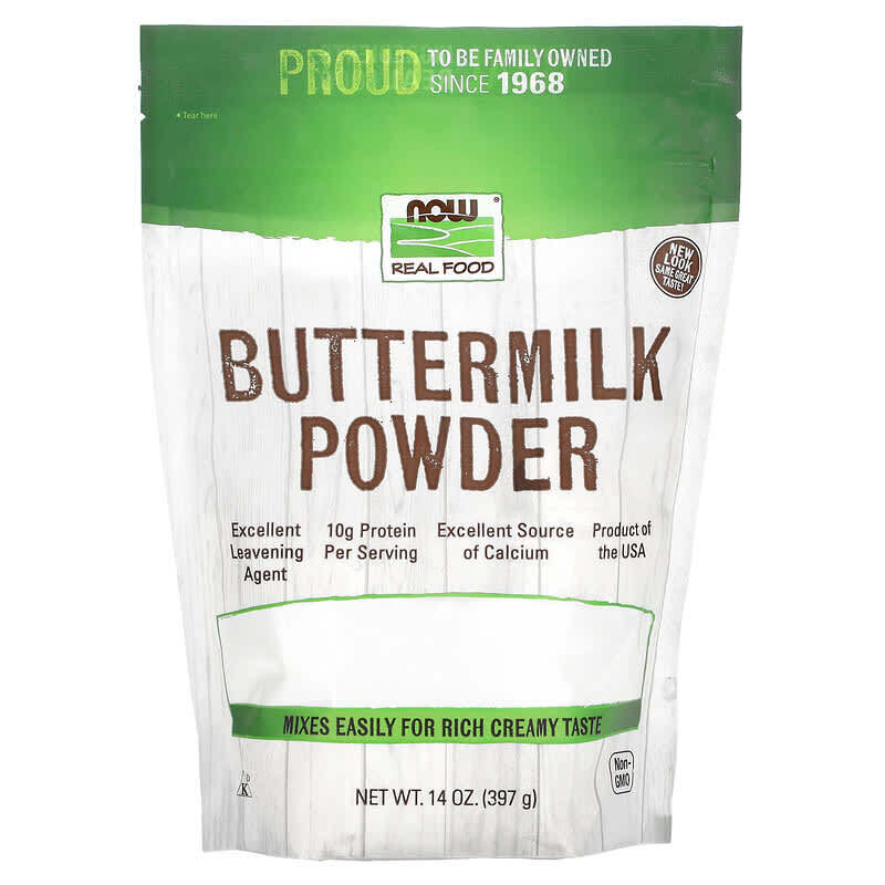NOW Foods, Real Food, Buttermilk Powder, 14 oz (397 g)
