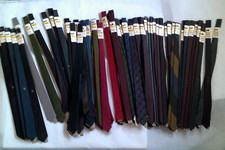 55 lot vintage WEMBLEY NECKTIE collection 50s 60s MOD rab preppy NOS deadstock
