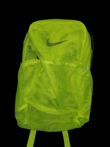 yellow nike mesh backpack