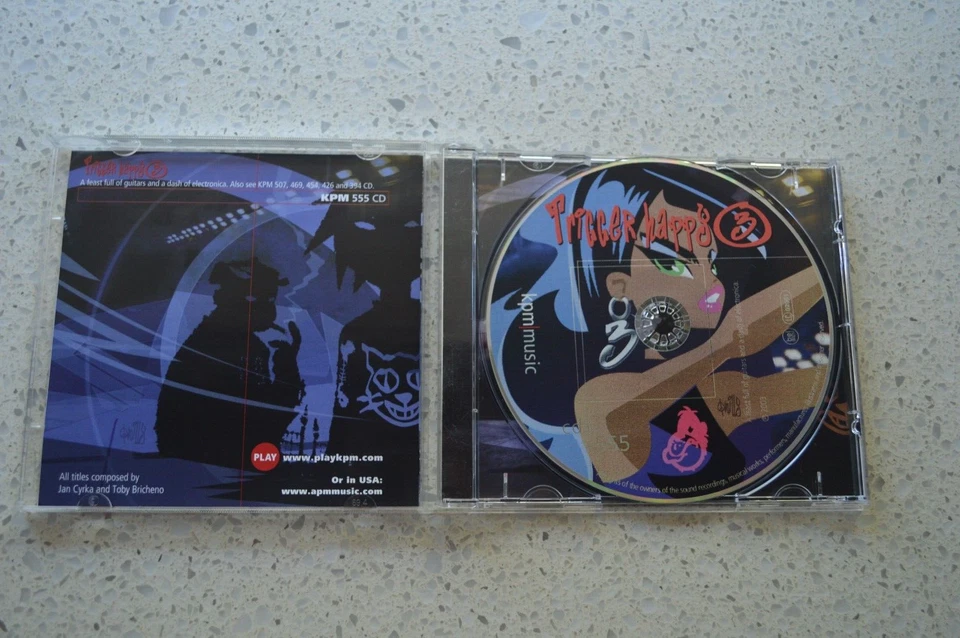 TRIGGER HAPPY 3 RARE SOUND EFFECTS CD! LIBRARY MUSIC - Image 2 of 3