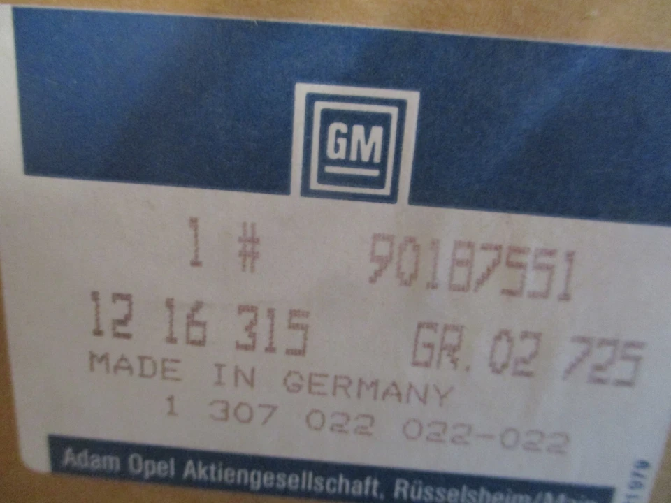 Opel Ascona C Scheinwerfer head light rechts links BOSCH H4 NEU original GM - Bild 4 von 4