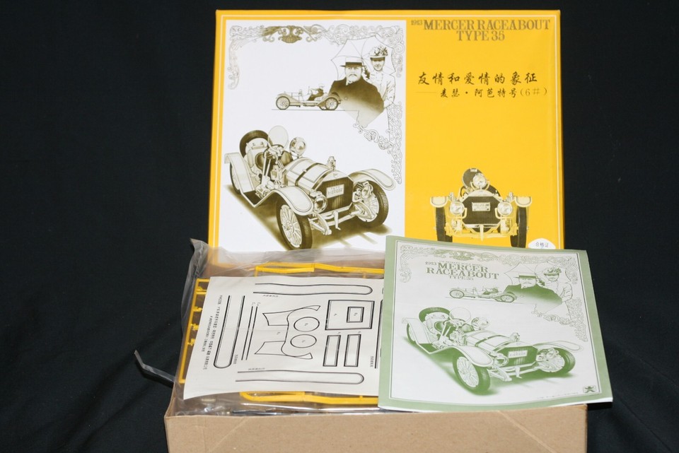 1913 MERCER RACEABOUT TYPE 35 116 SCALE FUMAN BANDAI MODEL KIT eBay