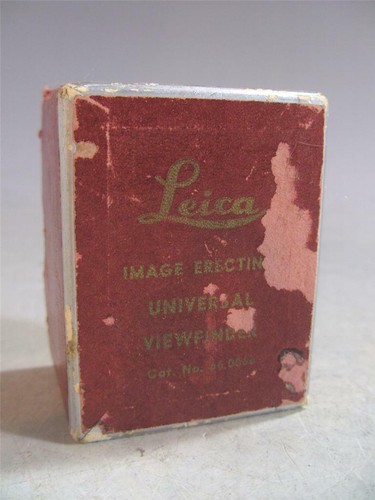 Leica Image Erecting Universal View Finder Box ONLY #I