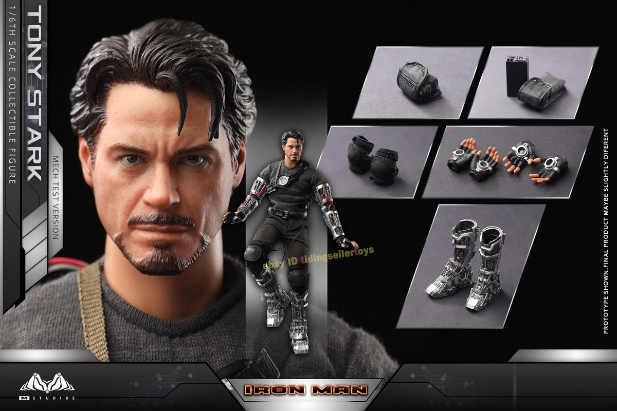 M-STUDIOS Iron Man Tony Stark Court Set 1/6 Action Figure
