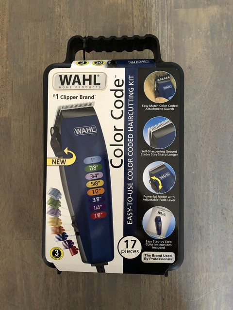 Wahl 9155700 Color Code Clipper Kit 17 Pieces For Sale Online EBay