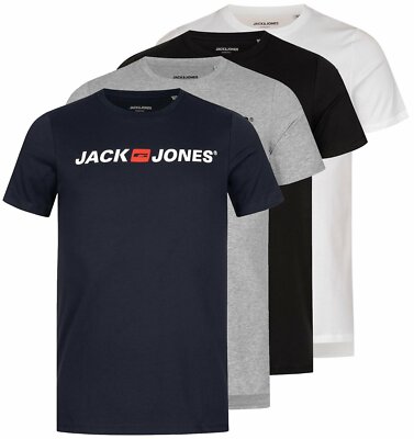 Herren Shirt T-Shirt Herrenshirt Kurzarmshirt Rundhals Jack & Jones Tee 12137126