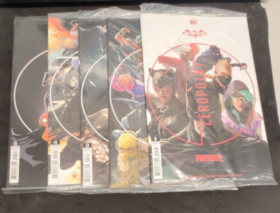 Batman zeropoint fortnite #1-5 dc comics all books sealed