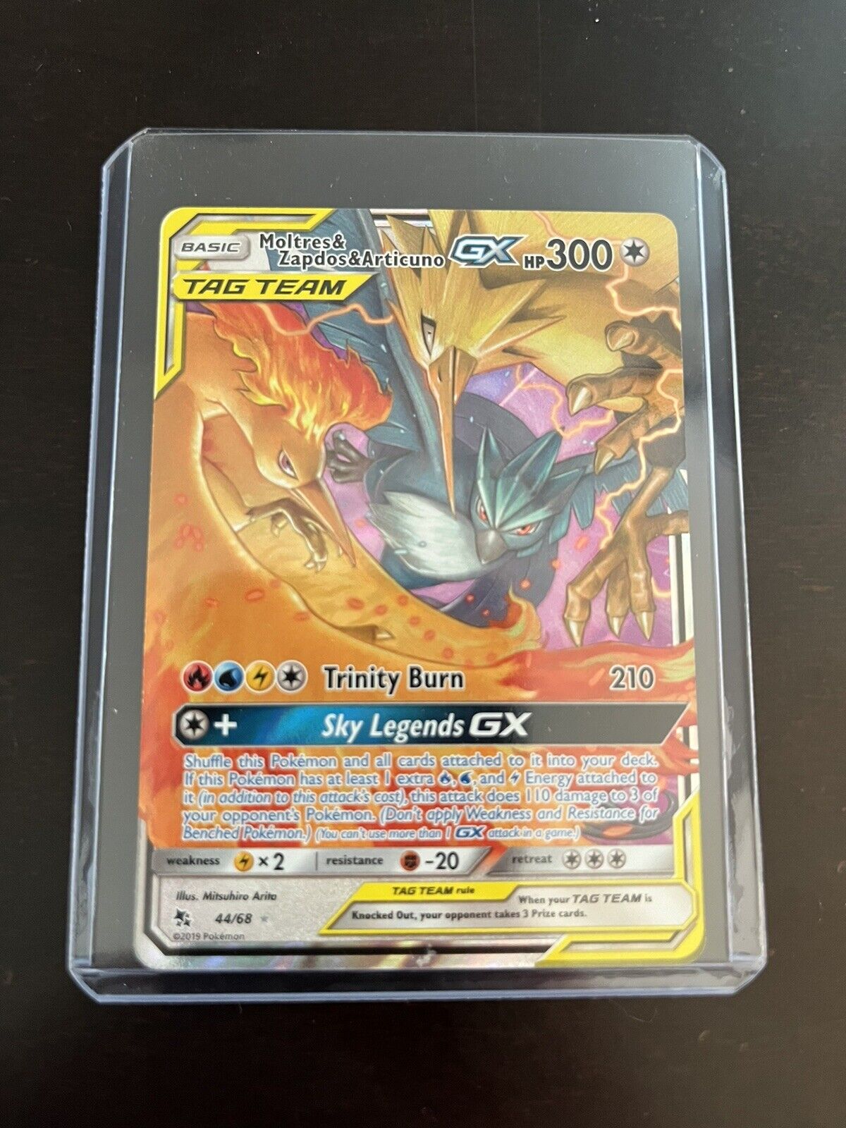 Moltres & Zapdos & Articuno GX - 44/68 Ultra Rare Tag Team - Hidden Fa –  JAB Games13