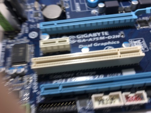 GIGABYTE GA-A75M-D2H Motherboard AMD A75 DDR3 Socket FM1 Micro ATX w/ IO Shield - Picture 3 of 3