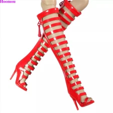 Fashion Red Boots Shoes For 1/6 FR2 Nu.face FR6.0 Jason wu MUSES integrity toys