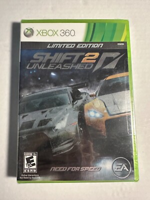 Shift 2: Unleashed Limited Edition (Microsoft Xbox 360) Manual - SEALED