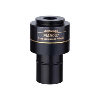 AmScope 0.37X Reduction Lens Adapter for C-mount Microscope Cameras