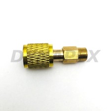 Fuel Rail Pressure Gauge Adapter Gmchrysler Schrader Valve Opener Pipe Npt End