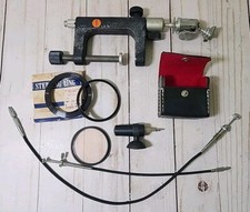 VTG Lot Of Camera Misc Lens Pieces Nikon Japan, Step Ring, Braun, Shutter, Slave
