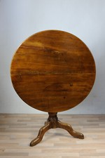 Tavolo rotondo noce a vela seconda metà ottocento