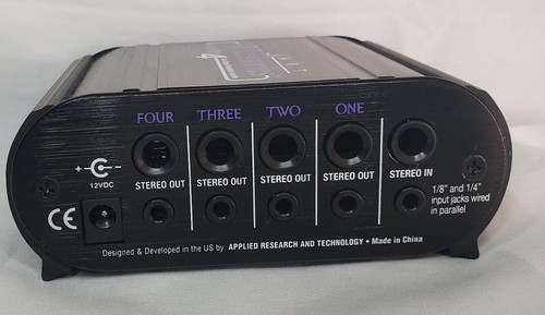 ART HeadAmp4 - Amplificador de auriculares estéreo de cuatro canales - Imagen 4 de 4