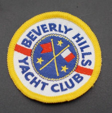 vtg. Beverly Hills Yacht Luxury Club Patch De...